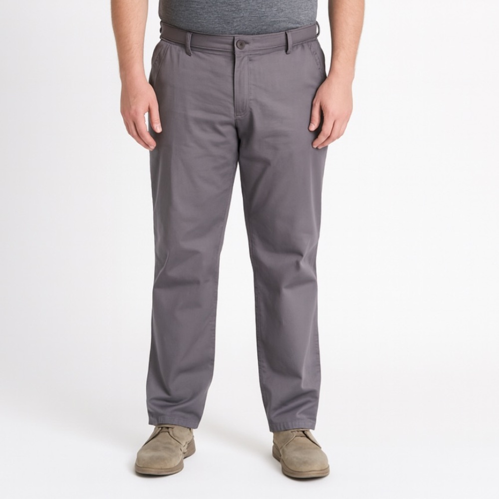 Brax Feel Good Men’s 5 Pocket Chino Pants Gray 38/39